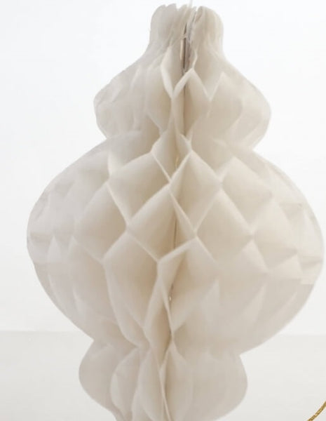 White Honeycomb Lantern (Small)
