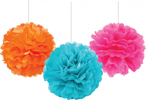 Multi-Color Pompom Set
