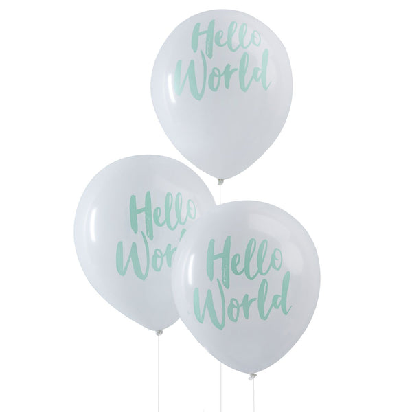 Hello World Balloons