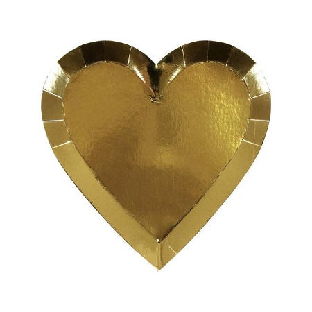Gold Heart Small Plate